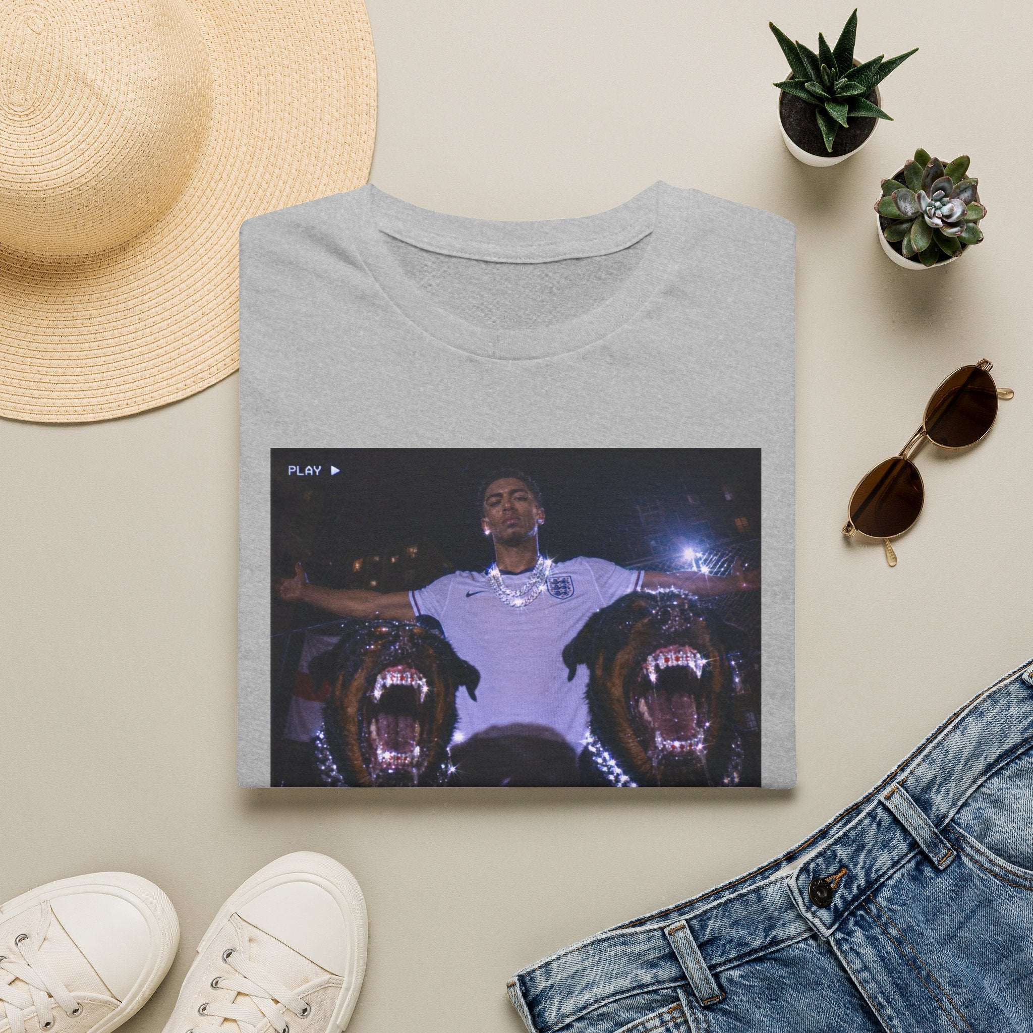 Three Lions Unleashed Graphic Tee