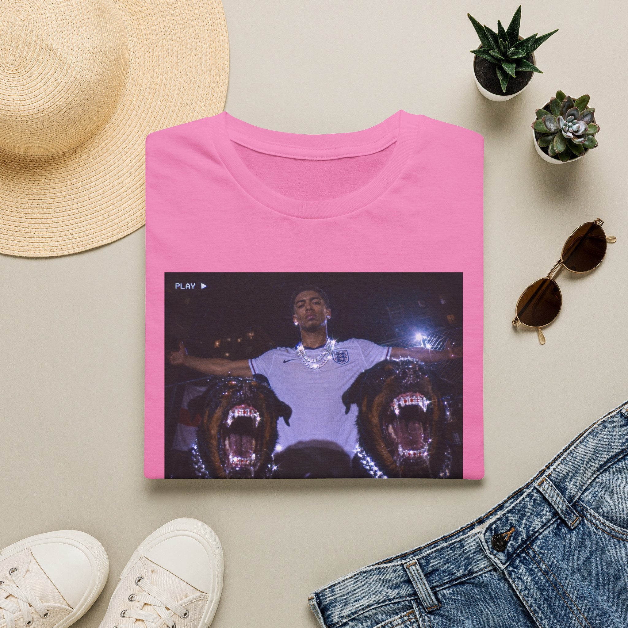 Three Lions Unleashed Graphic Tee