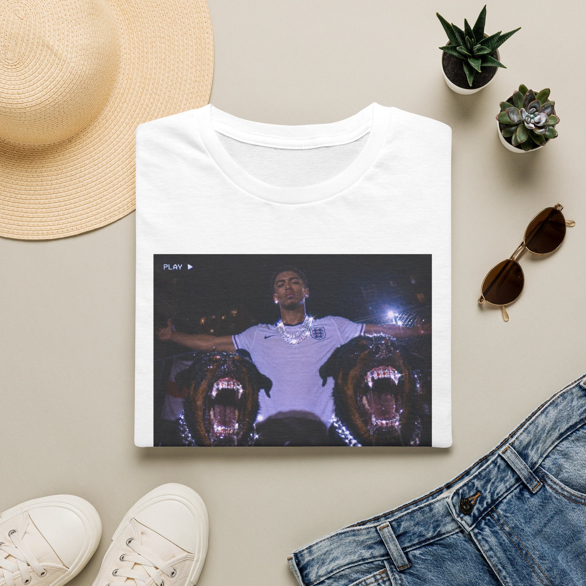Three Lions Unleashed Graphic Tee